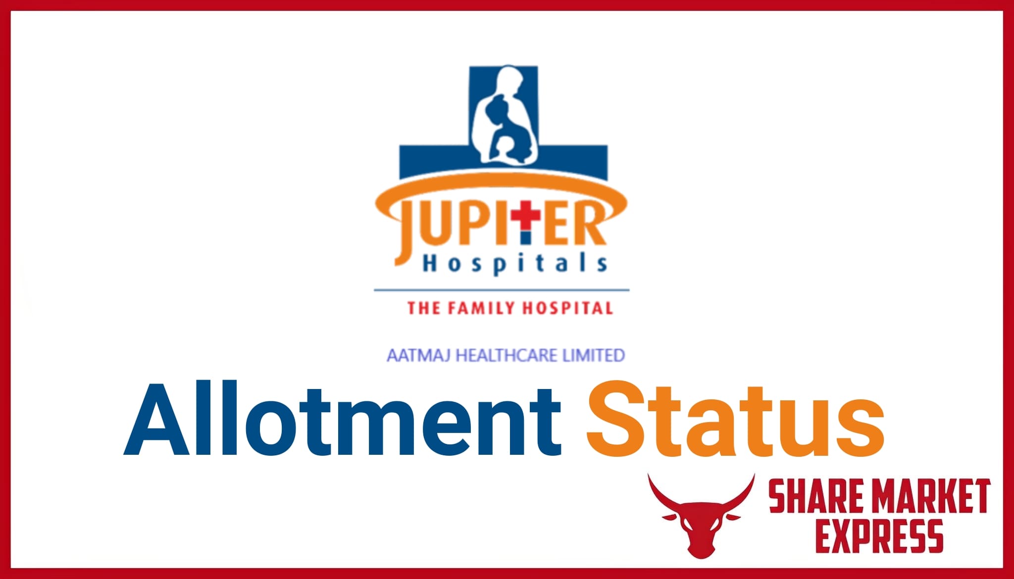 Aatmaj Healthcare IPO Allotment Status Check Online (GMP)