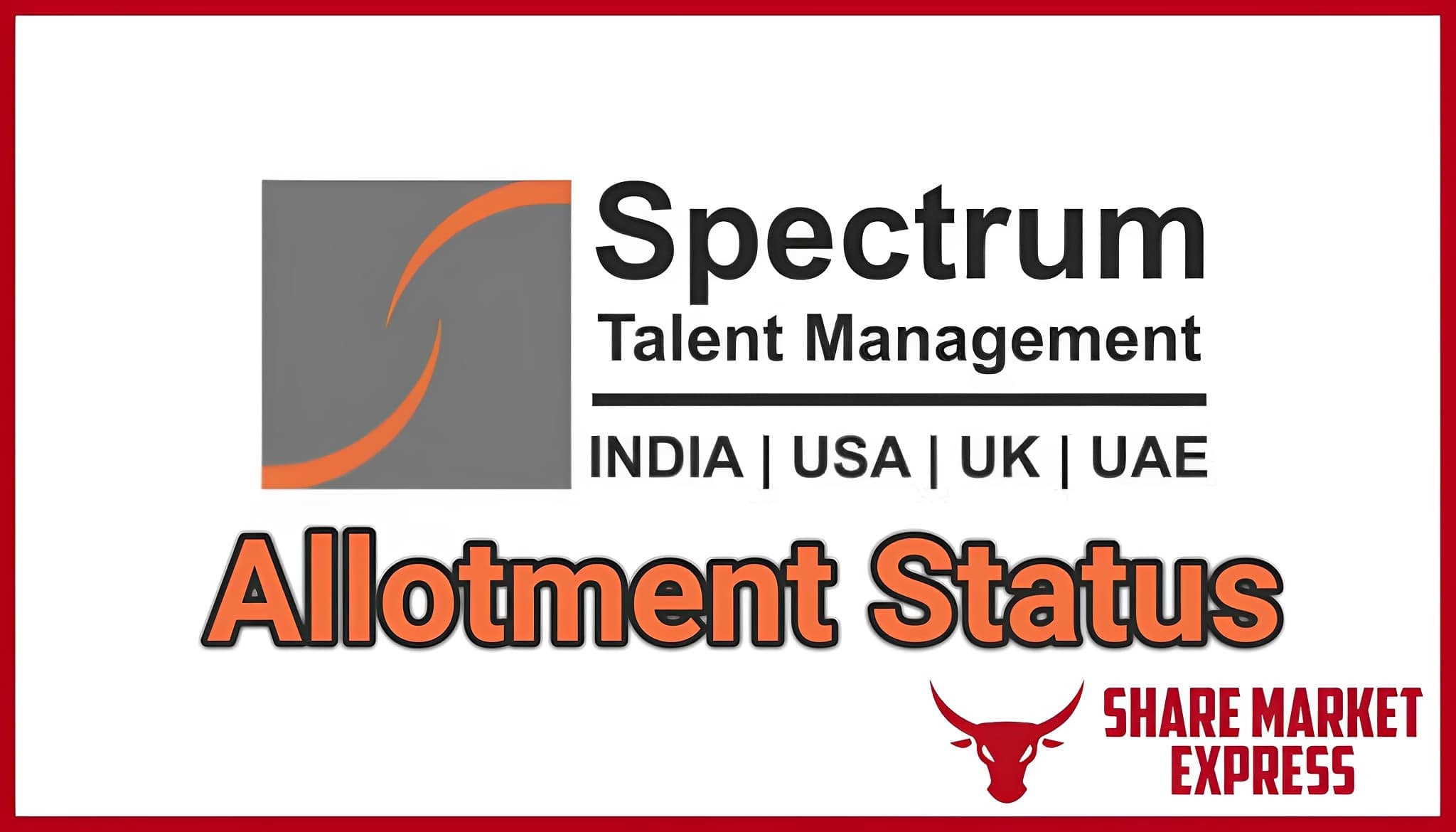 Spectrum IPO Allotment Status Check Online ( Spectrum IPO GMP )