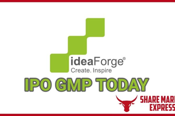 ideaForge IPO GMP Today ( Grey Market Premium )