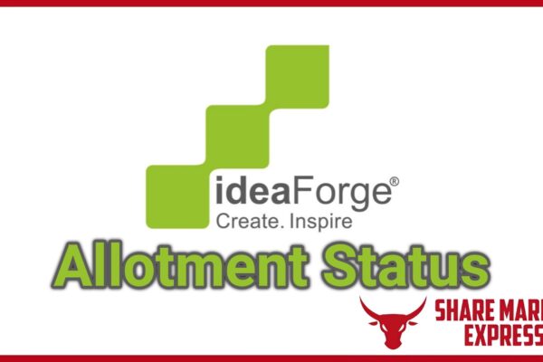 ideaForge IPO Allotment Status Check Online ( ideaForge IPO GMP )