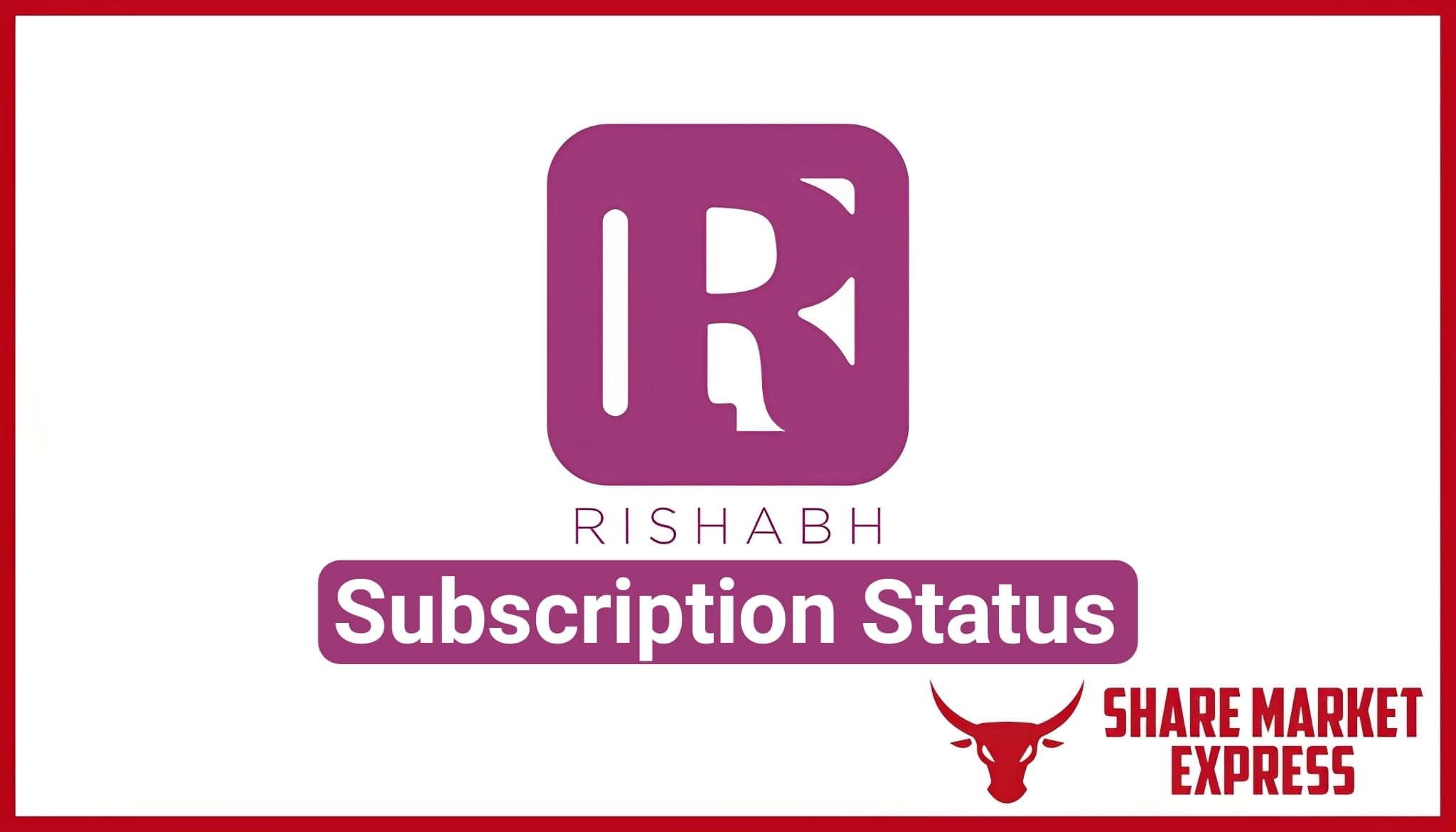 Rishabh Instruments IPO Subscription Status (Live Data)