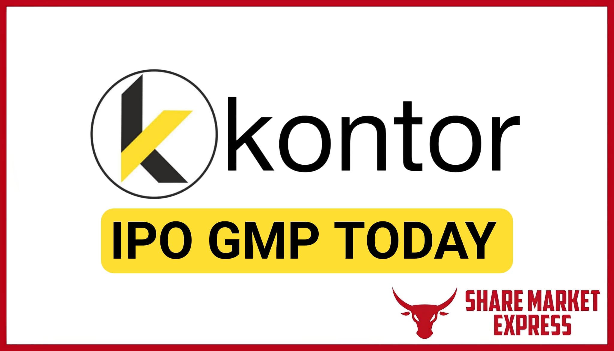 Kontor Space IPO GMP Today ( Grey Market Premium )