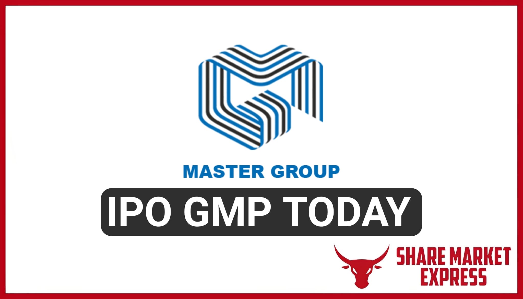 Master Components IPO GMP Today
