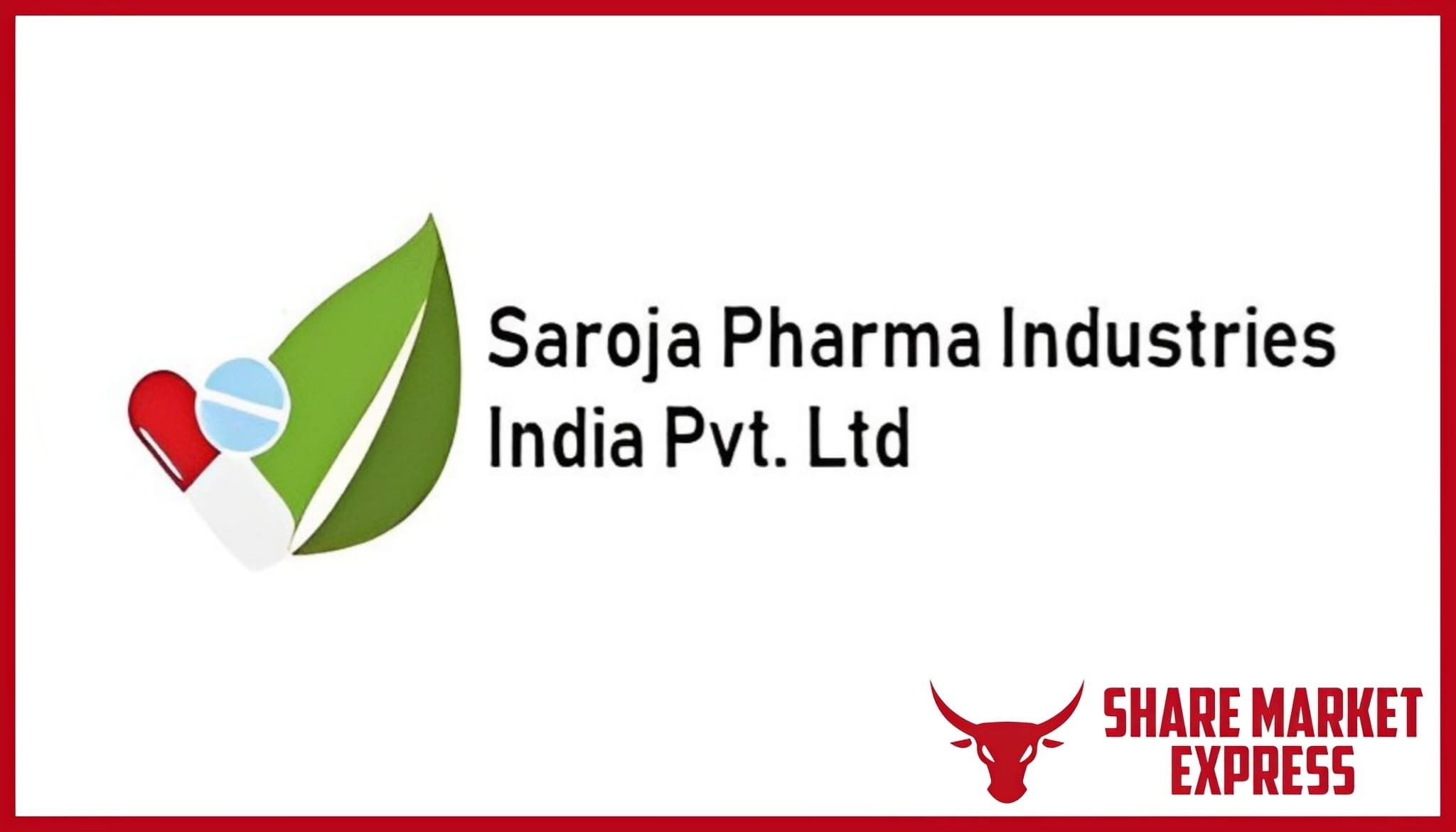 Saroja Pharma IPO Details