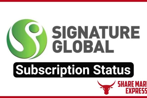 Signature Global IPO Subscription Status (Live Data)