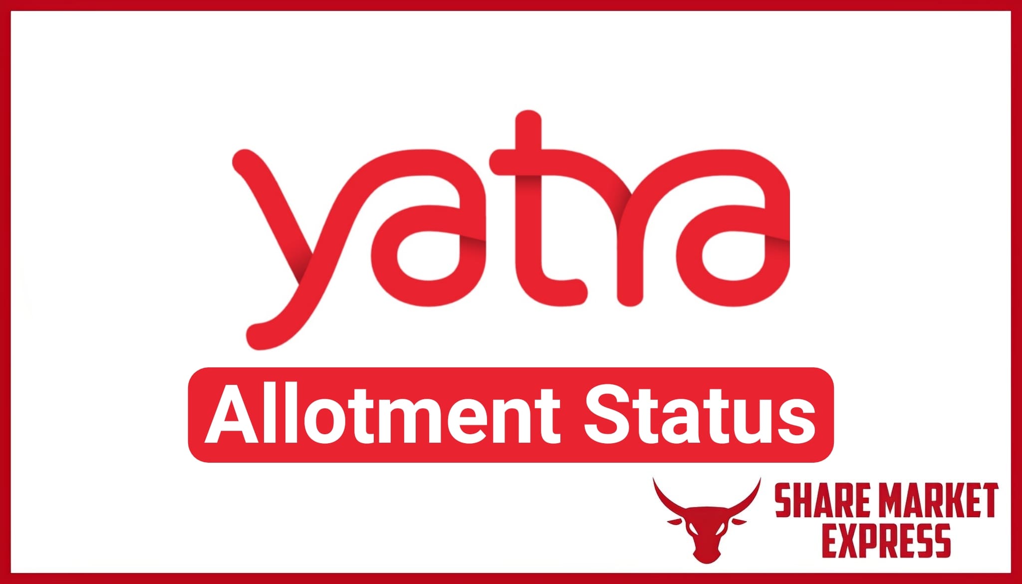 Yatra Online IPO Allotment Status Check Online (Link)