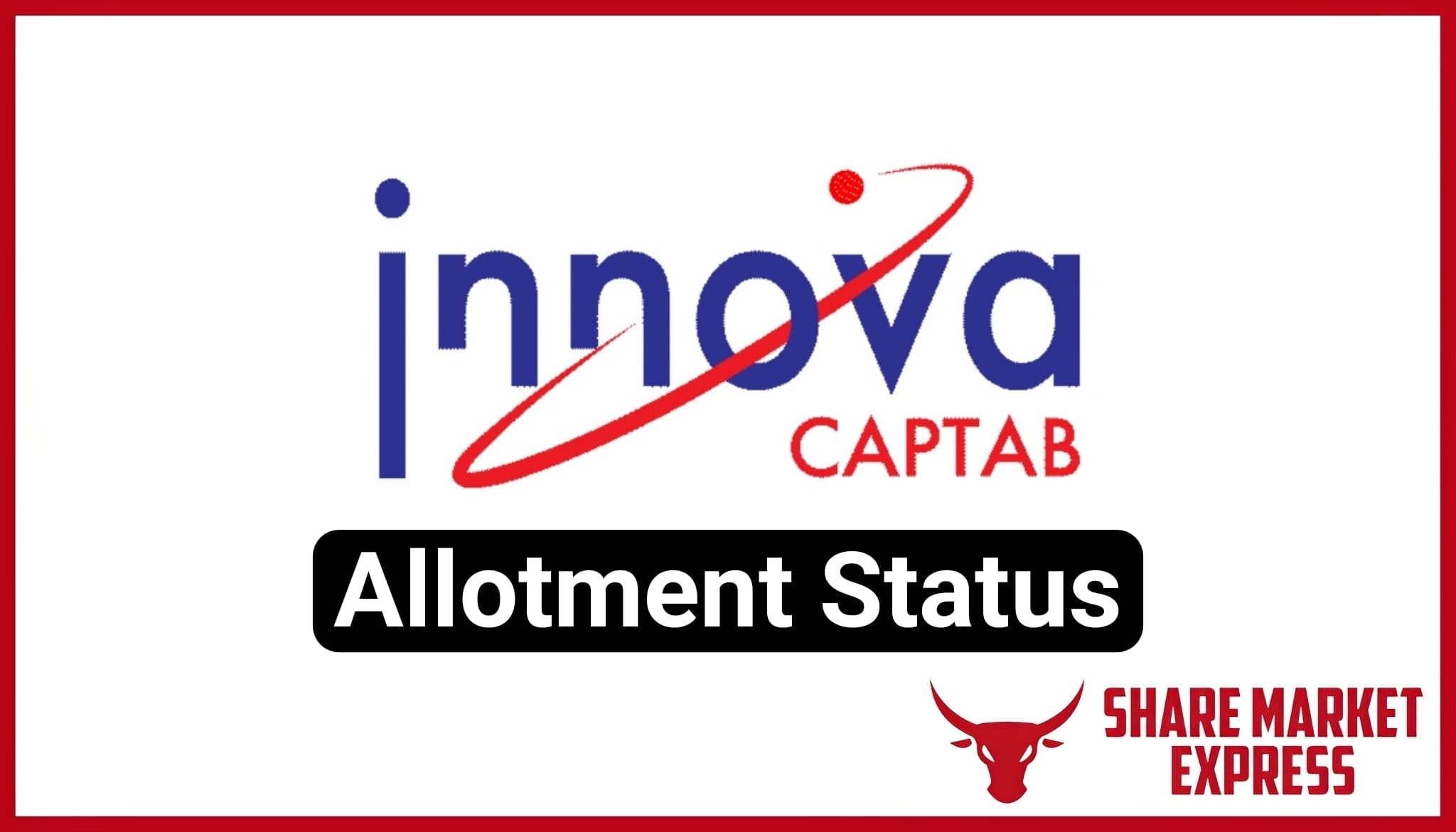 Innova Captab IPO Allotment Status Check Online (Link)