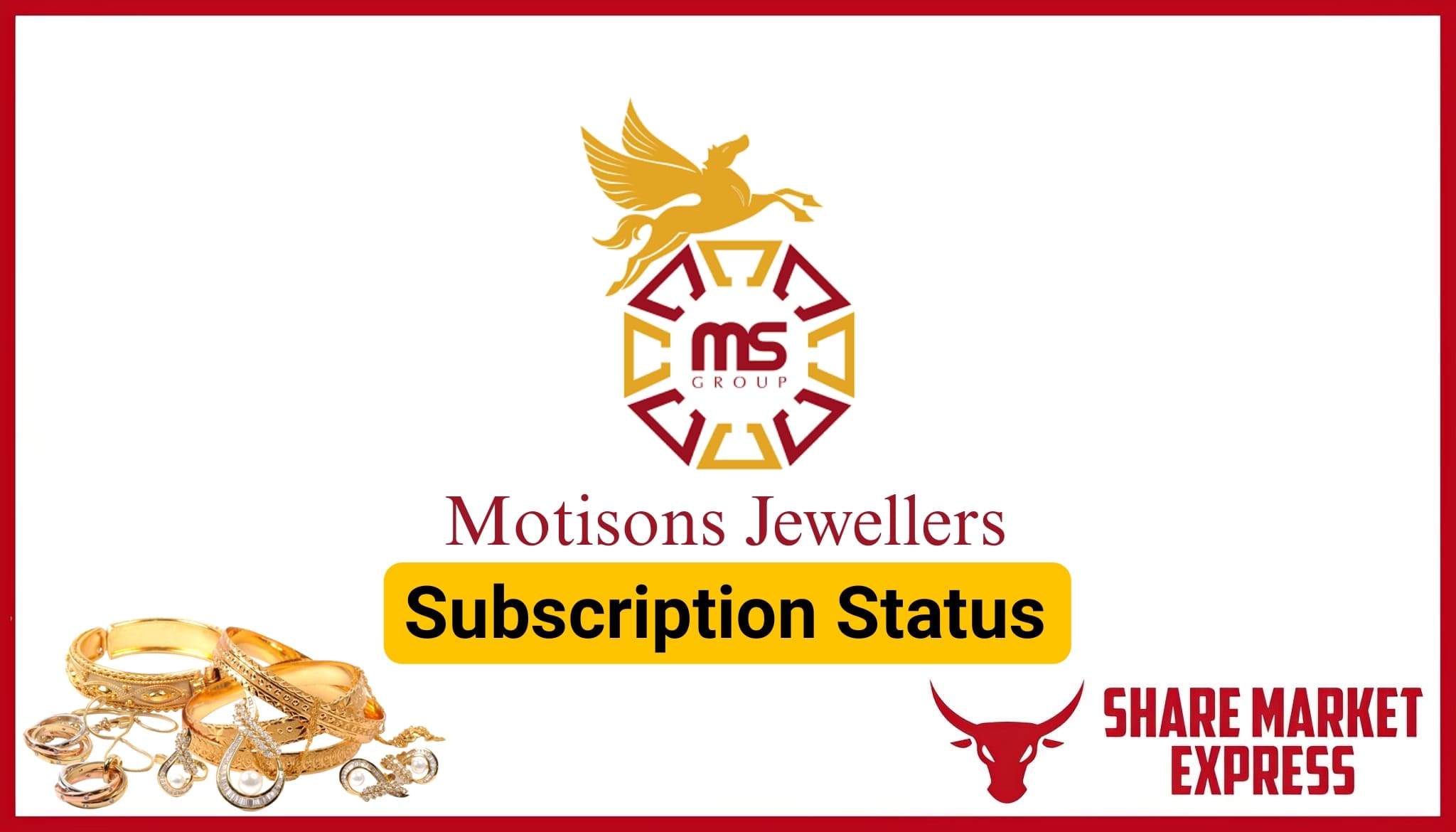 Motisons Jewellers IPO Subscription Status (Live Data)