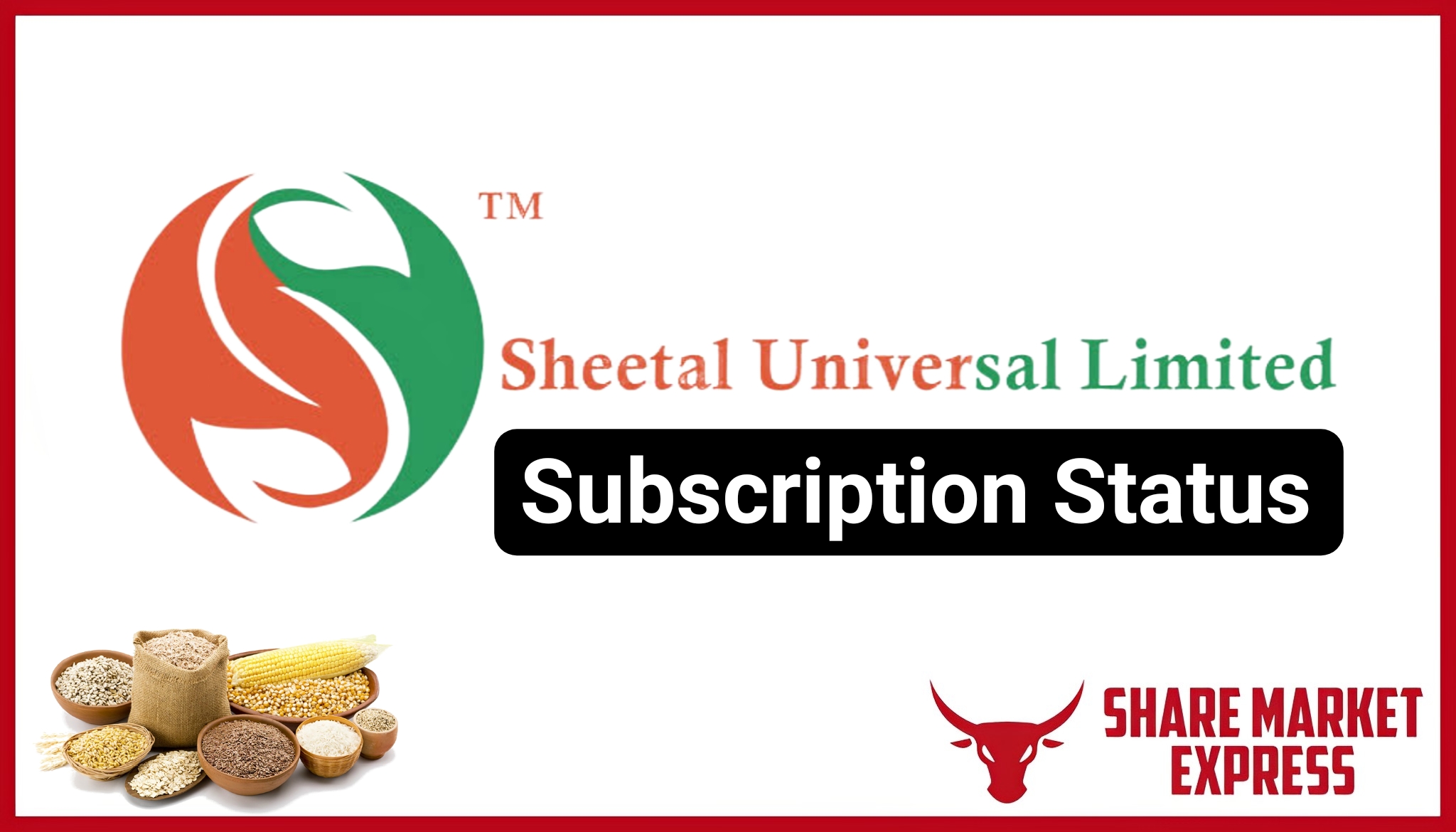 Sheetal Universal IPO Subscription Status (Live Data)