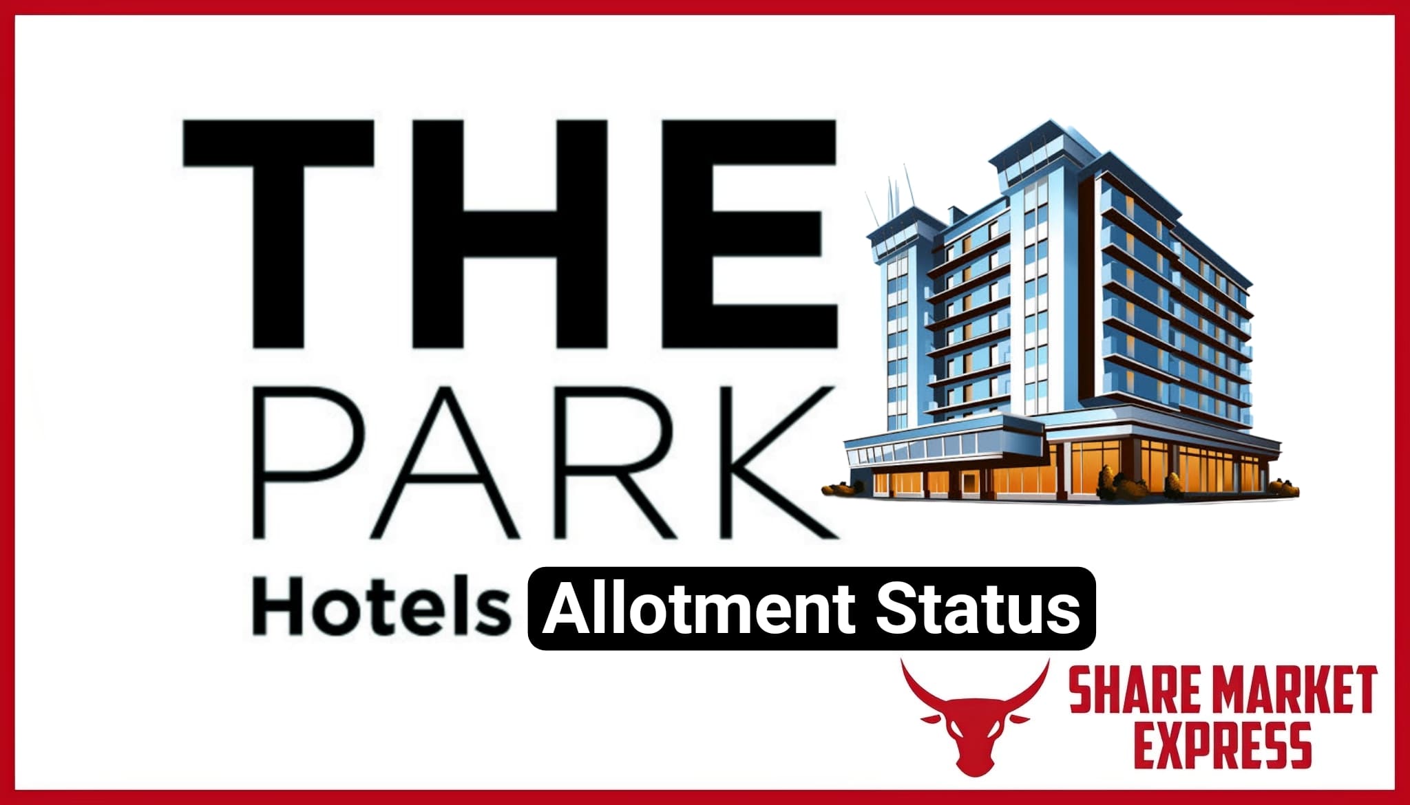 Apeejay Surrendra Park Hotels IPO Allotment Status (Link) The Park Hotels IPO Allotment Status Check Online (Link)