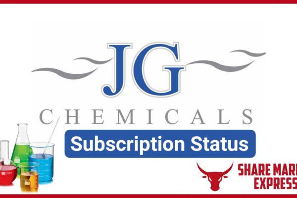 JG Chemicals IPO Subscription Status (Live Data)