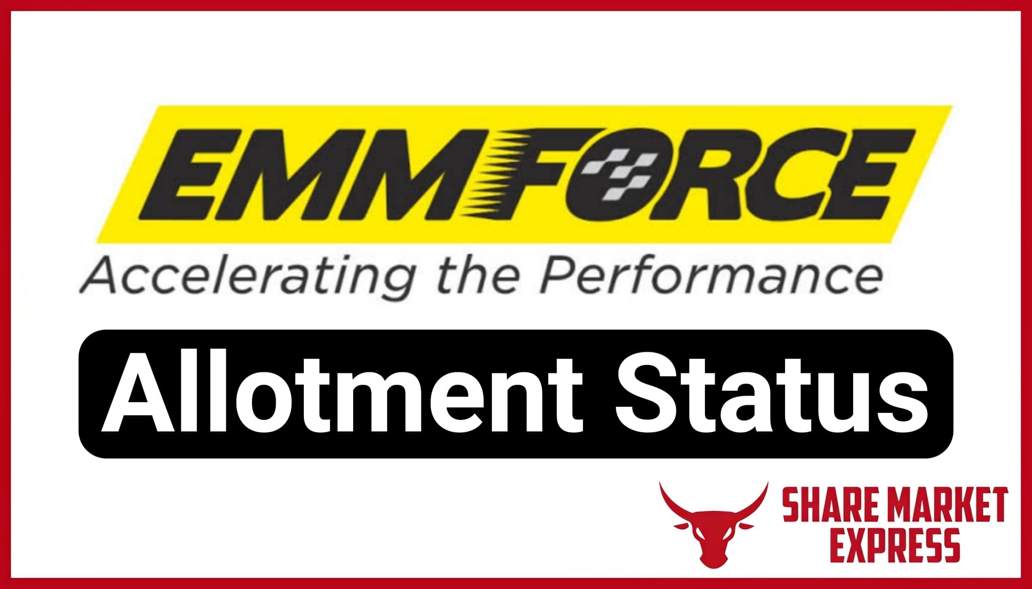 Emmforce Autotech IPO Allotment Status