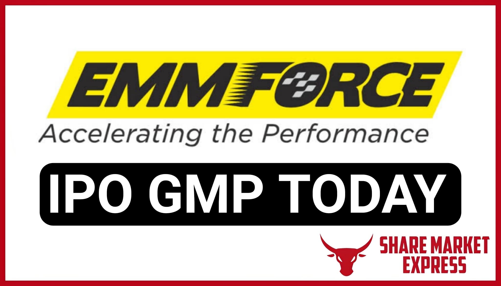 Emmforce Autotech IPO GMP Today