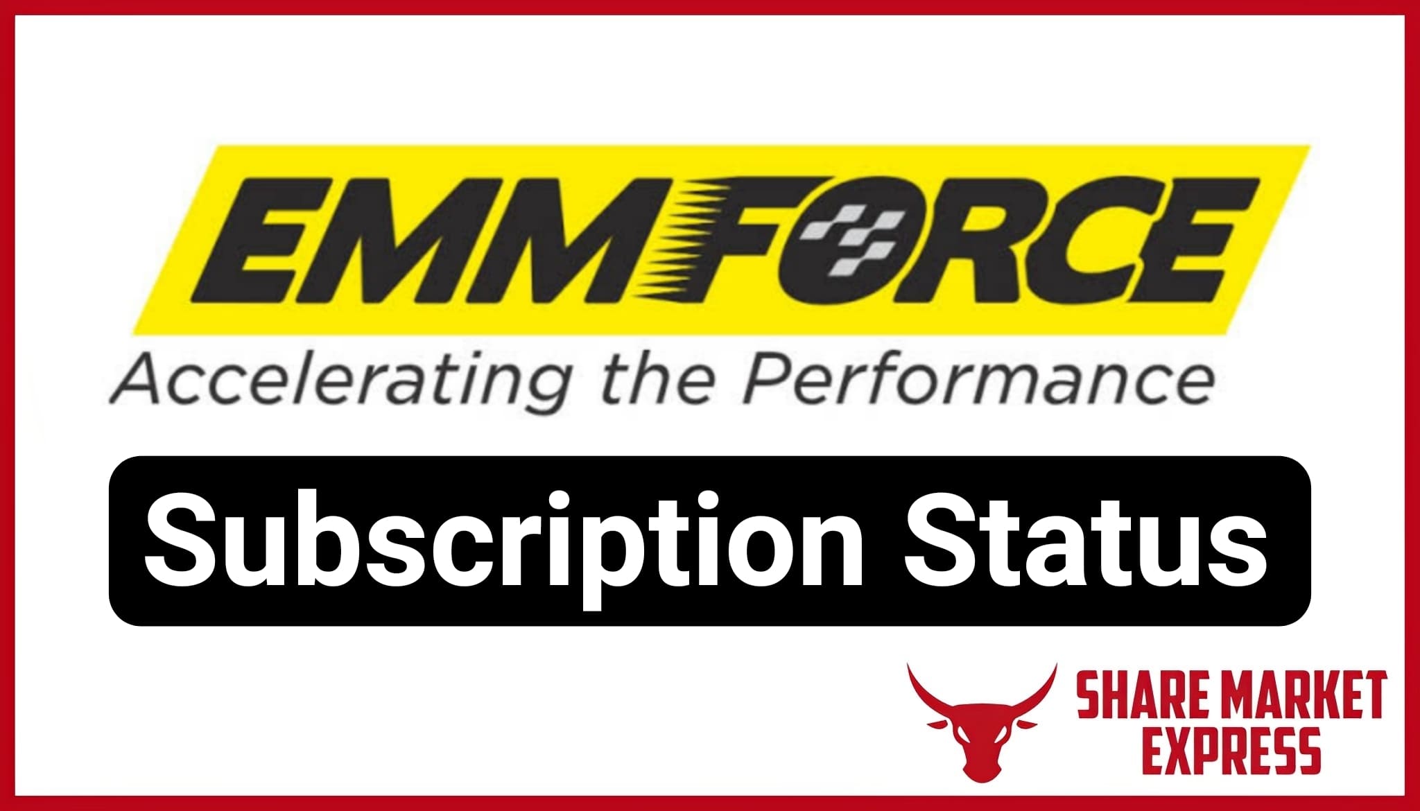 Emmforce Autotech IPO Subscription Status