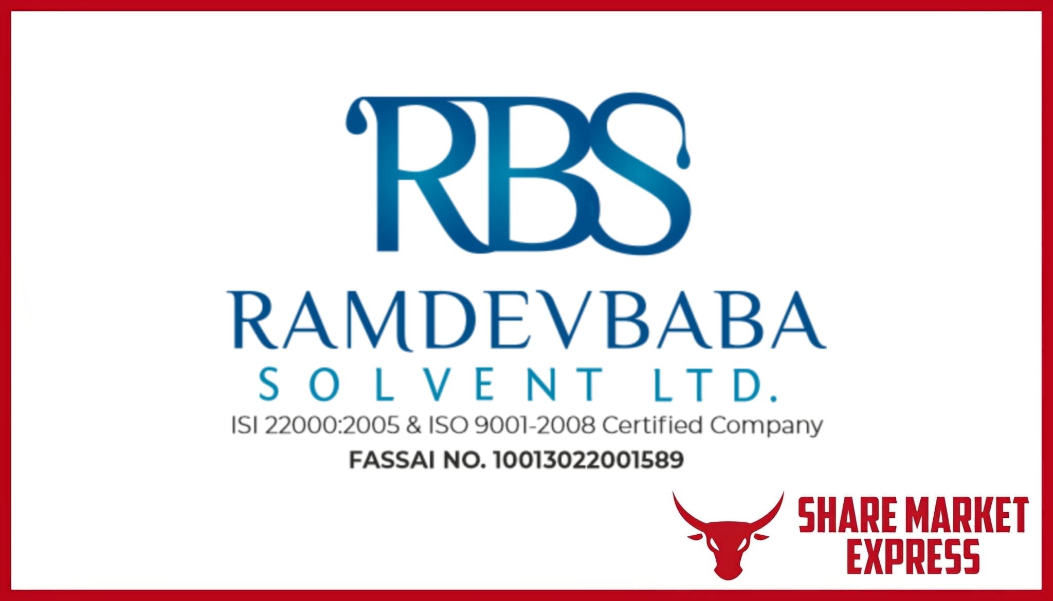 Ramdevbaba Solvent IPO
